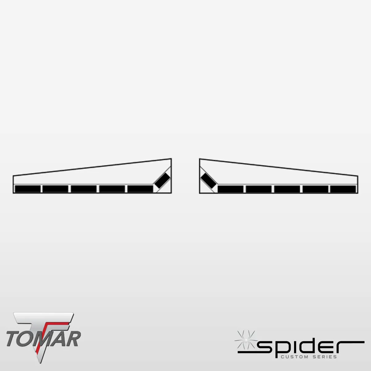 '06-17 Chevy Caprice Spider Series Front Interior Emergency Warning LED Light Bar