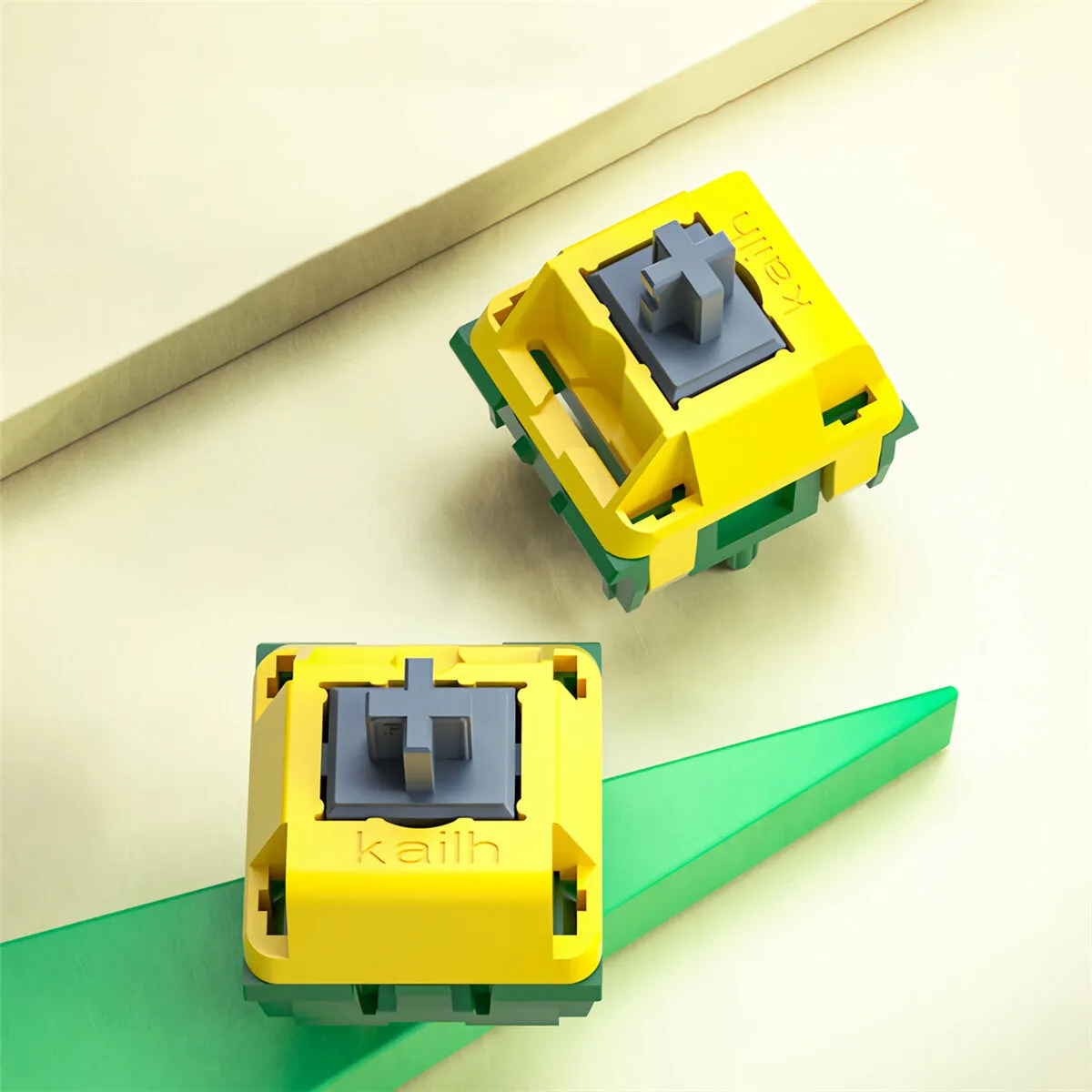 110Pcs/pack Kailh Canary Switch 5Pin Tactile Self-lubricating Mechanical Keyboard Switch for DIY Mechanical Gaming Keyboards