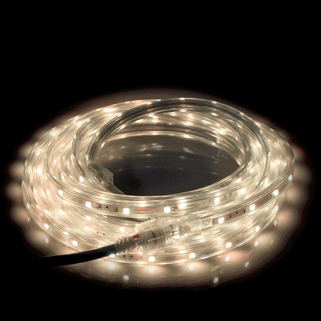 16ft LED Flat Rope Light, Color Changing RGB, Linkable, Indoor/Outdoor