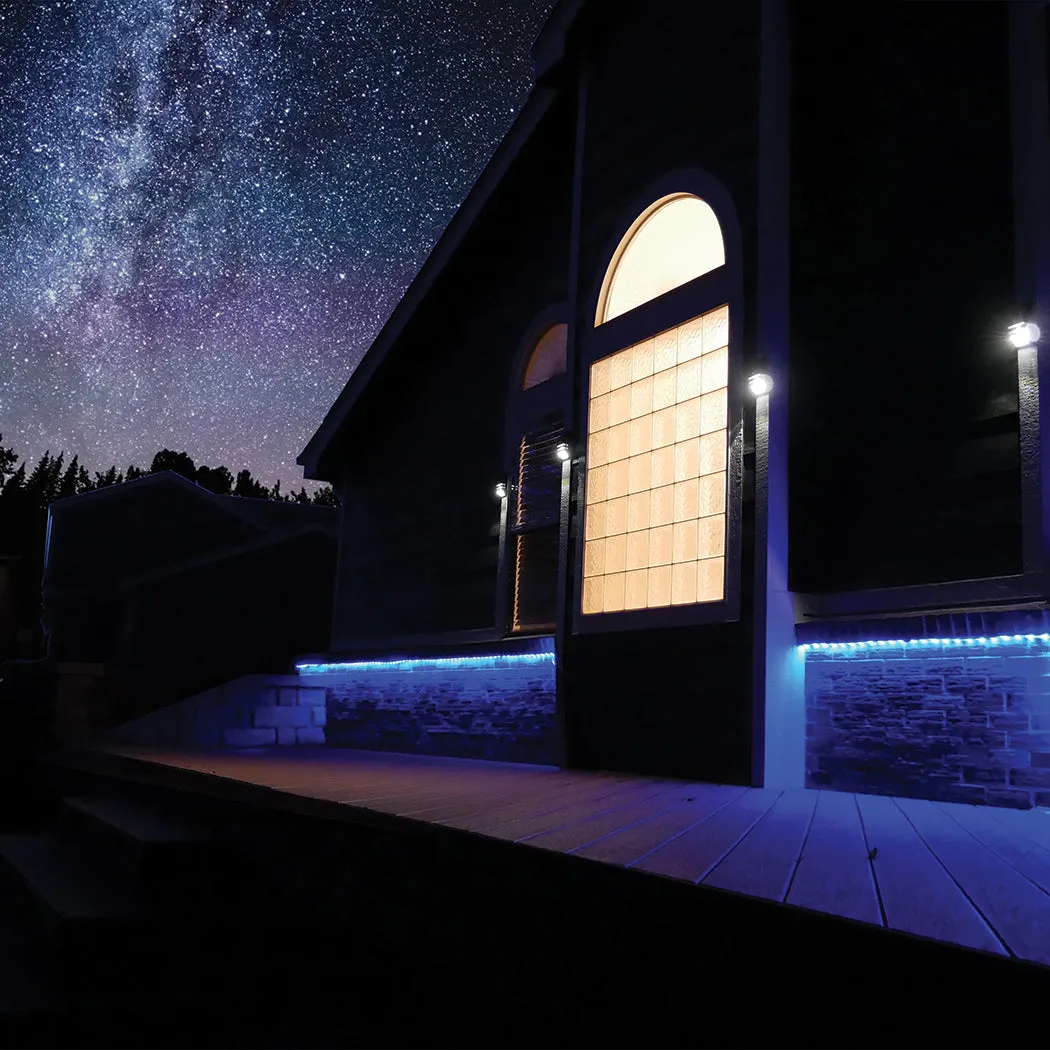 16ft LED Flat Rope Light, Color Changing RGB, Linkable, Indoor/Outdoor