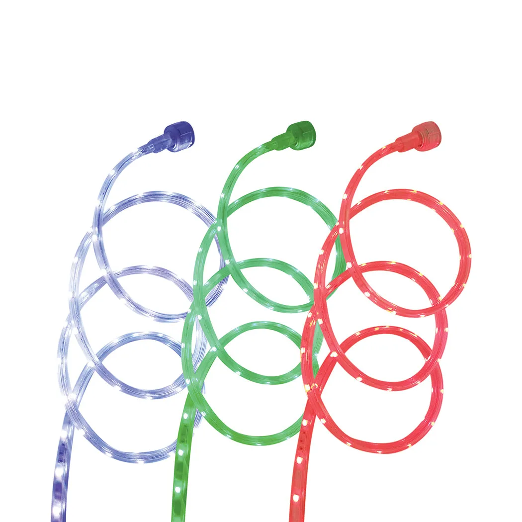 16ft LED Flat Rope Light, Color Changing RGB, Linkable, Indoor/Outdoor
