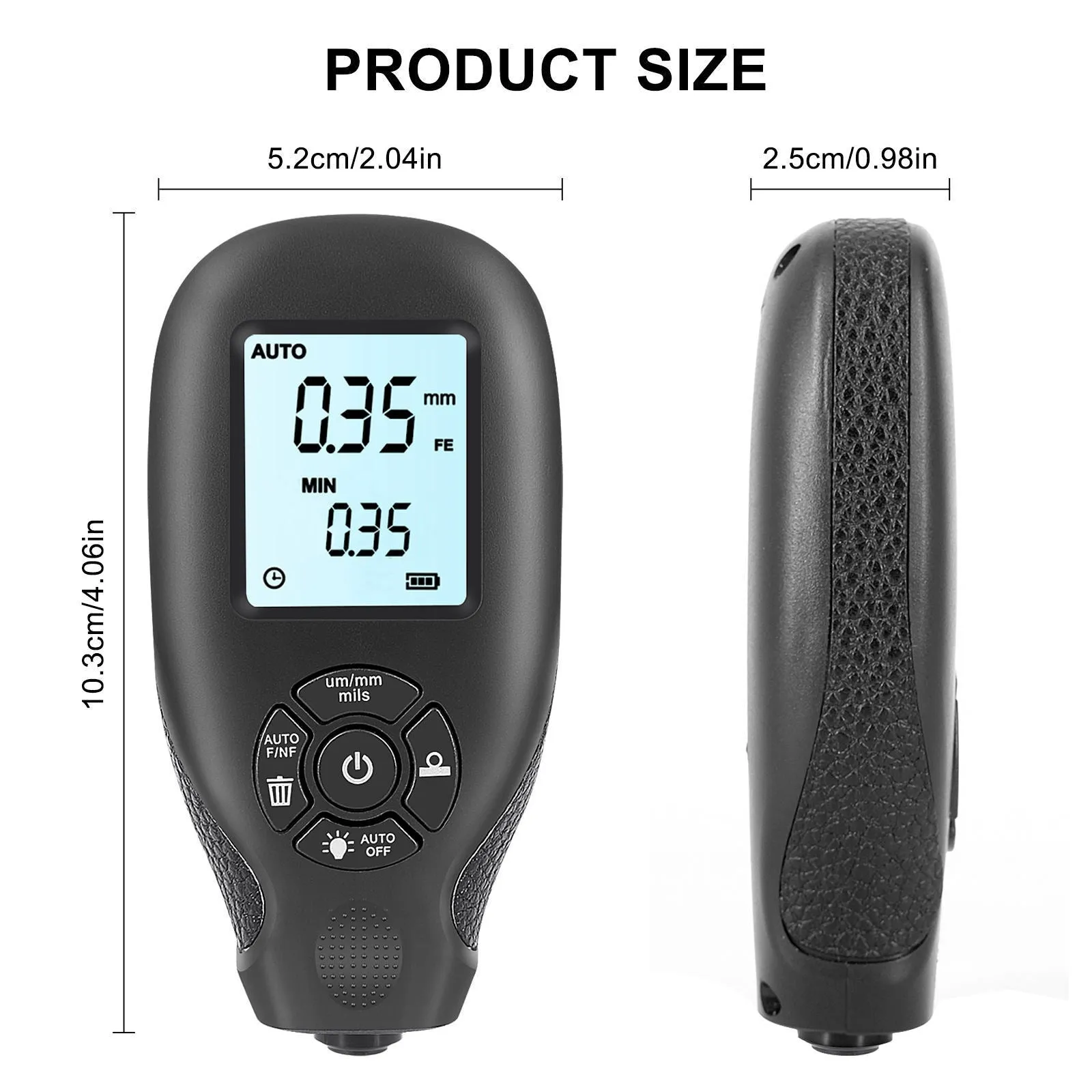 3.0 Coating Thickness Gauge High-precision Paint Thickness Gauge
