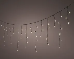 360cm 96 LEDs Warm White Outdoor Icicle Pro-Lights Extension Set by Lumineo