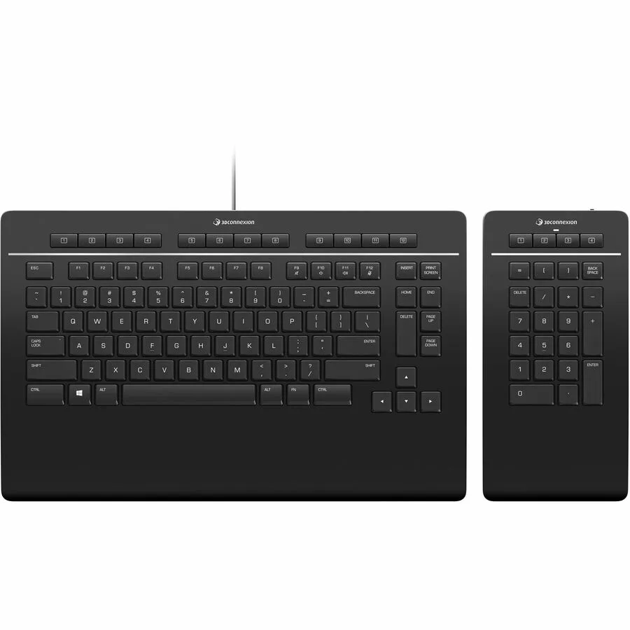 3Dconnexion Keyboard Pro with Numpad, US (QWERTY)