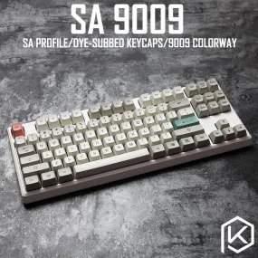9009 colorway sa profile Dye Sub Keycap Set thick PBT plastic keyboard
