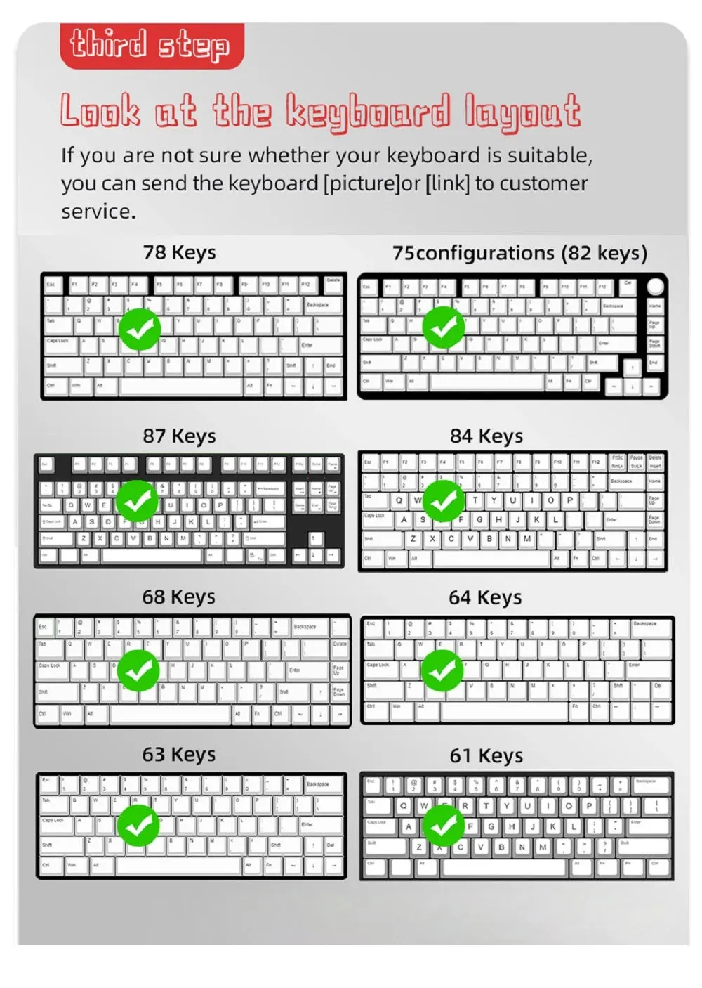 95 Keys Dessert Cat Pastel Kawaii KEYCAPS (No Keyboard)