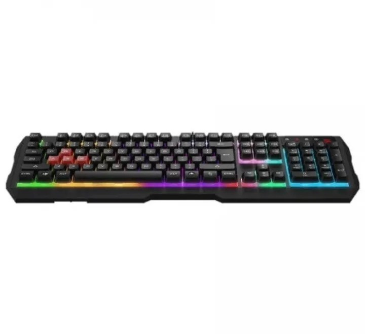 A4 Tech B135N Neon Wired Black Mechanical Gaming Keyboard