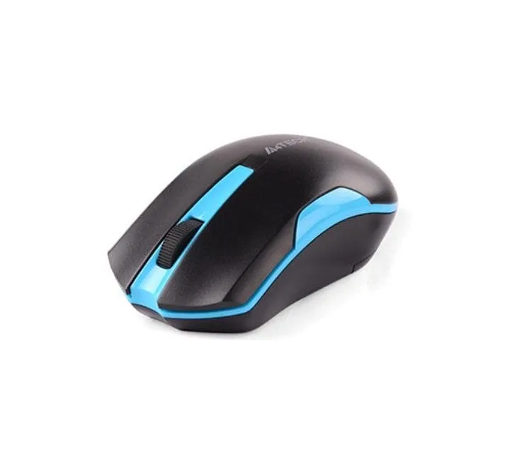A4Tech Wireless Mouse G3-200N (Black/Blue)
