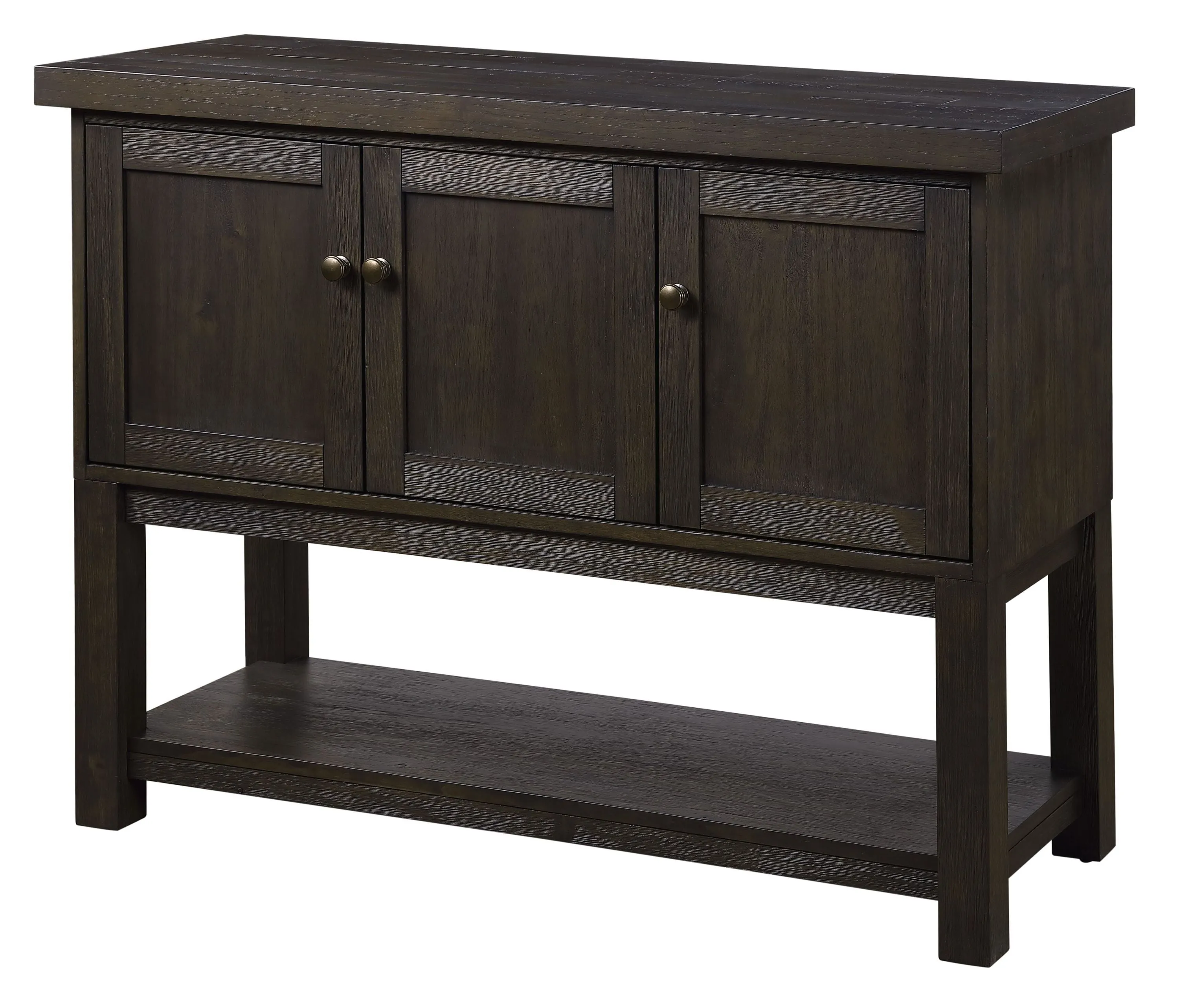 ACME Haddie Server, Distressed Walnut 72214