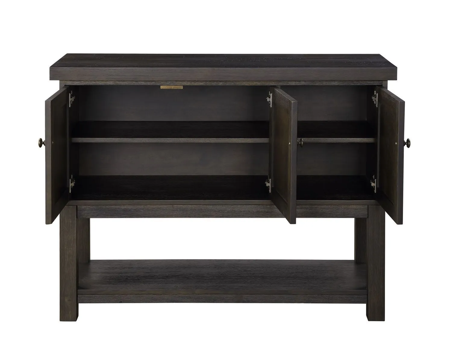 ACME Haddie Server, Distressed Walnut 72214