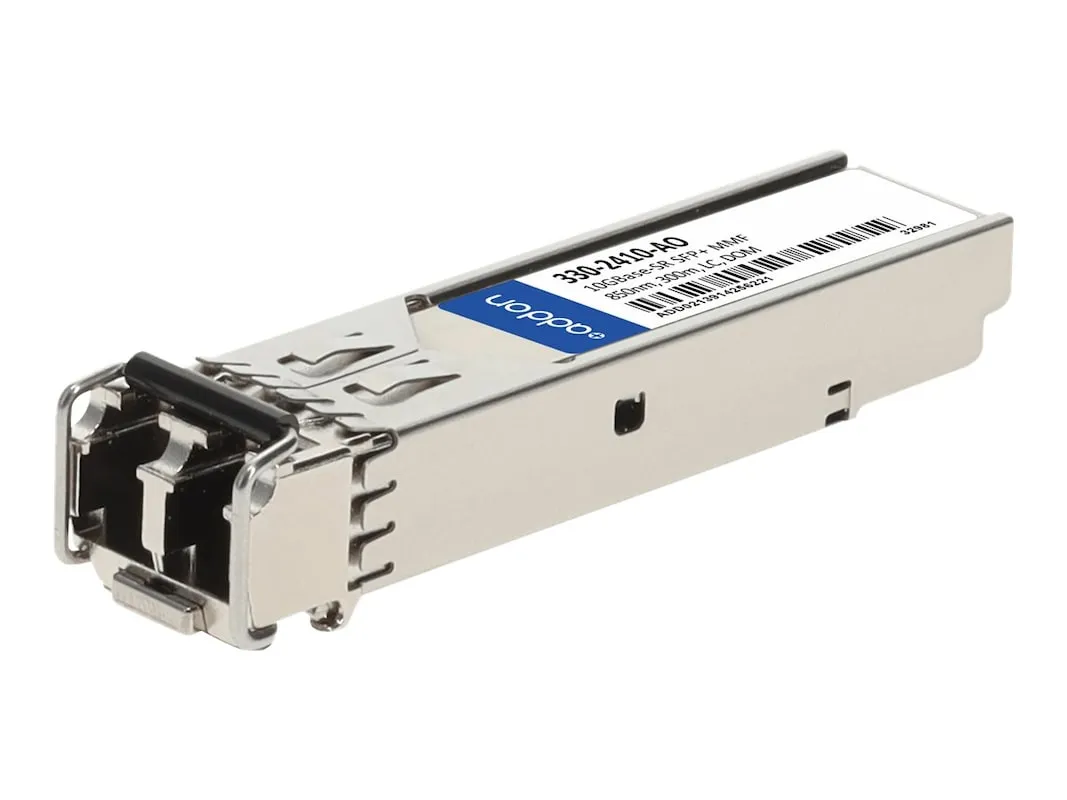 Addon Dell 330-2410 Compatible Taa Compliant 10Gbase-Sr Sfp  Transceiver (Mmf, 850Nm, 300M, Lc, Dom)