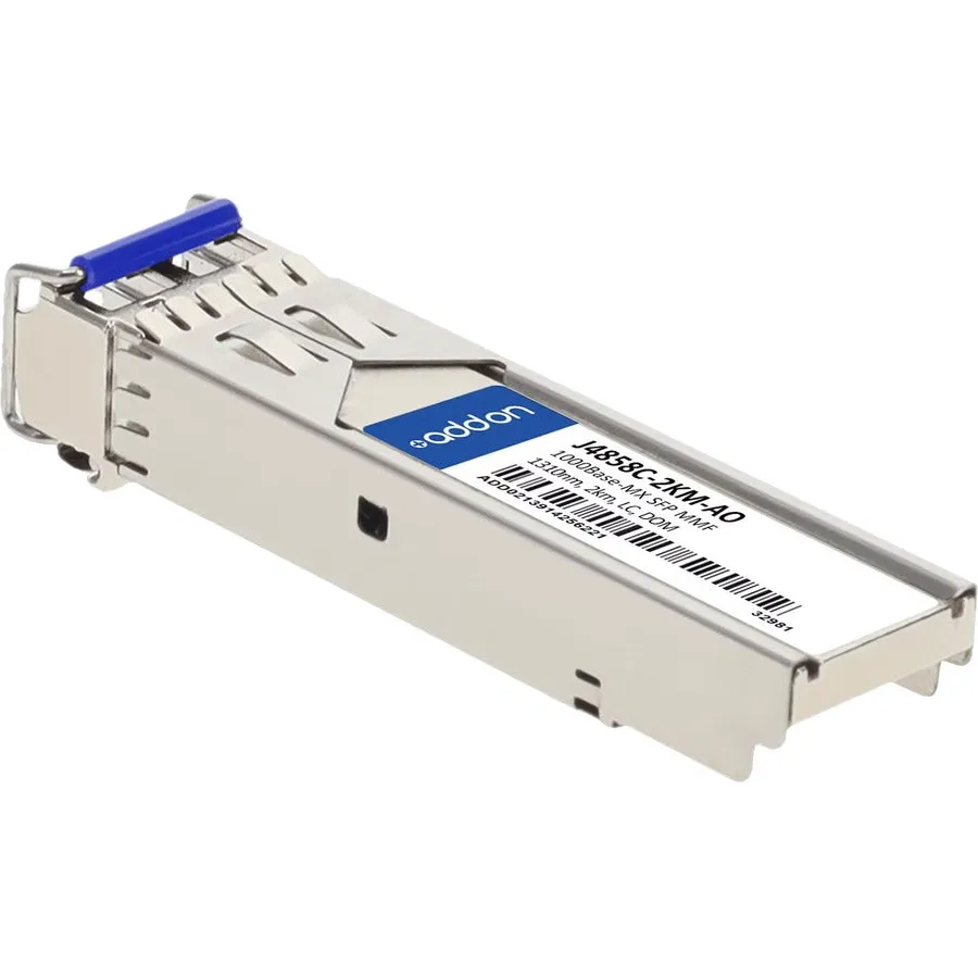 Addon Hp J4858C-2Km Compatible Taa Compliant 1000Base-Mx Sfp Transceiver (Mmf, 1310Nm, 2Km, Lc, Dom)