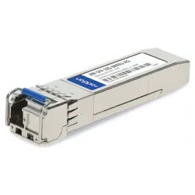 AddOn Juniper Networks JNP-SFP-10G-BX40U Compatible TAA Compliant 10GBase-BX SFP  Transceiver (SMF, 1270nmTx/1330nmRx, 40km, LC, DOM) JNP-SFP-10G-BX40U-AO