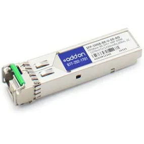 Addon Msa And Taa Compliant 10Gbase-Bx Sfp  Transceiver (Smf, 1270Nmtx/1330Nmrx, 60Km, Lc, Dom)