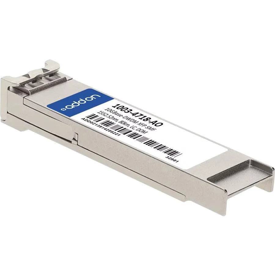 Addon Networks 1003-4718-Ao Network Transceiver Module Fiber Optic 10000 Mbit/S Xfp 1552.52 Nm