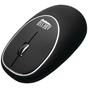 Adesso IMOUSE E60B iMouse E60 Wireless Antistress Gel Mouse (Black)