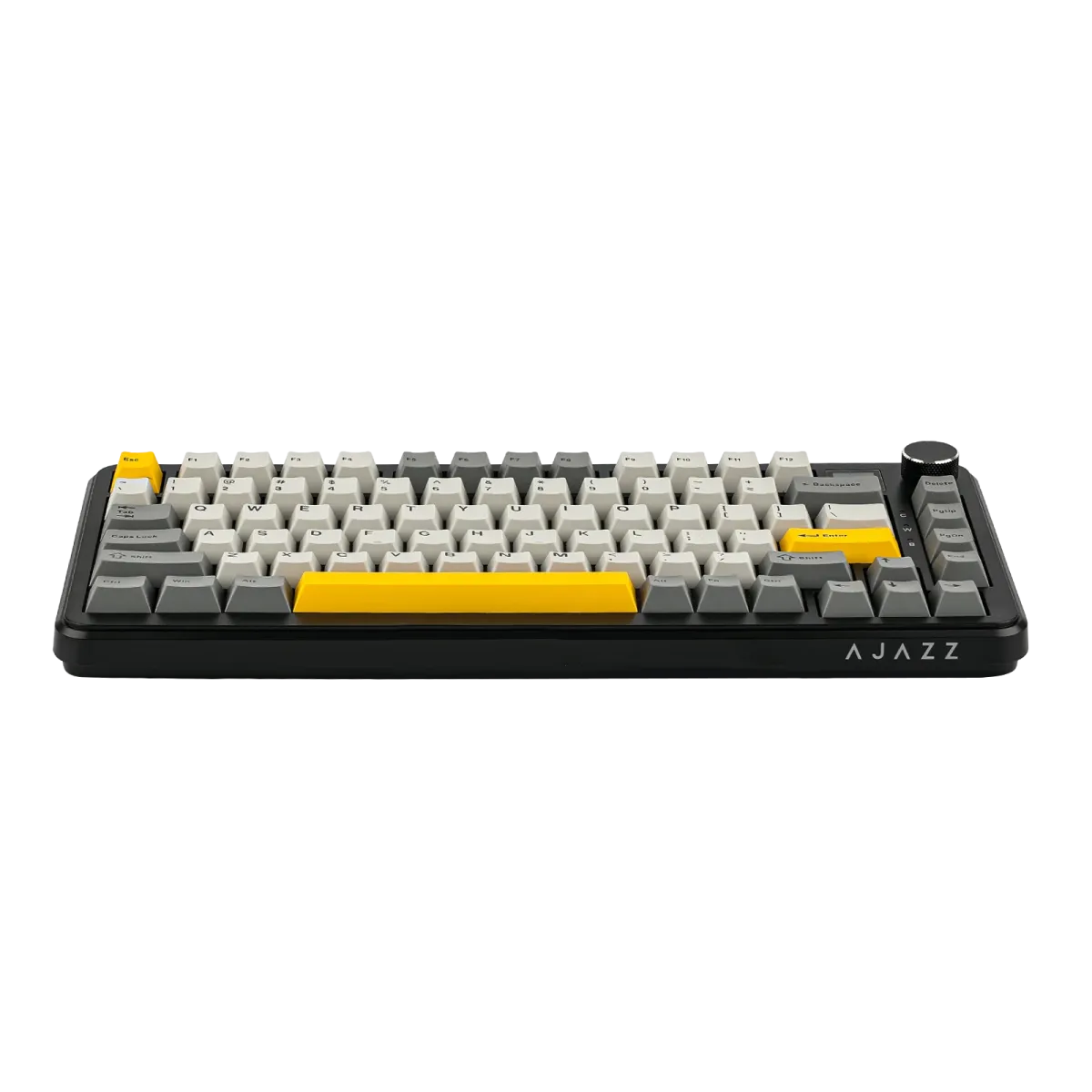 Ajazz AK820 MAX Black-Gray-Yellow Magnetic keyboard RGB With Screen Wired&Wireless(Magnetic switch)