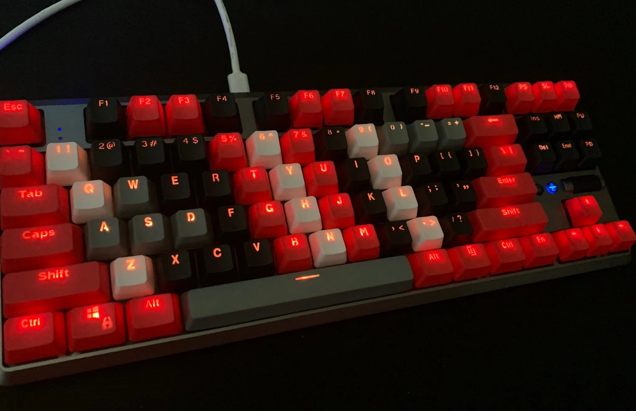AK - Blood Demon Keycap Set