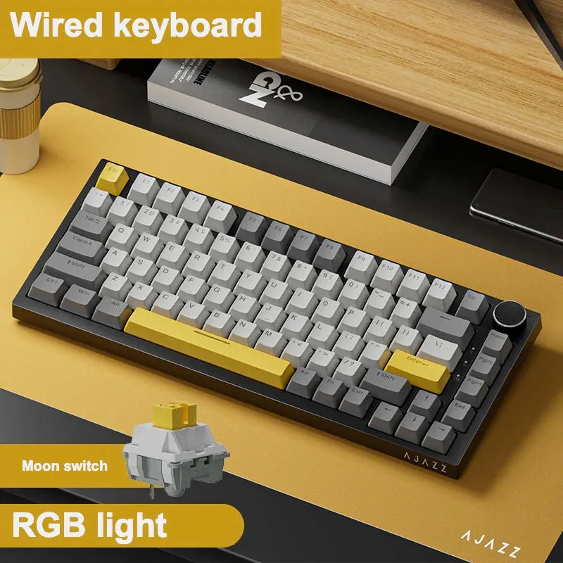 AK820 RGB Tri-Mode Wireless Mechanical Gaming Keyboard