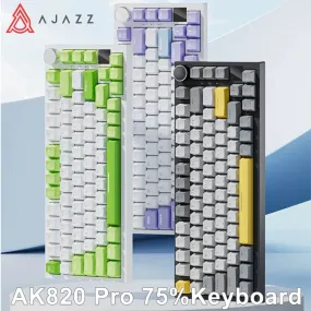 AK820 RGB Tri-Mode Wireless Mechanical Gaming Keyboard