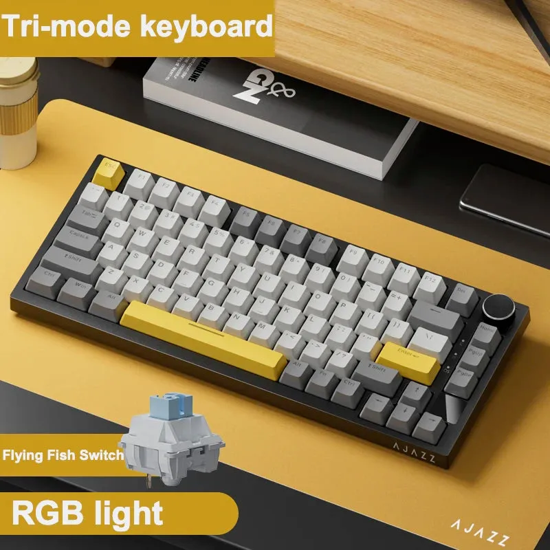 AK820 RGB Tri-Mode Wireless Mechanical Gaming Keyboard