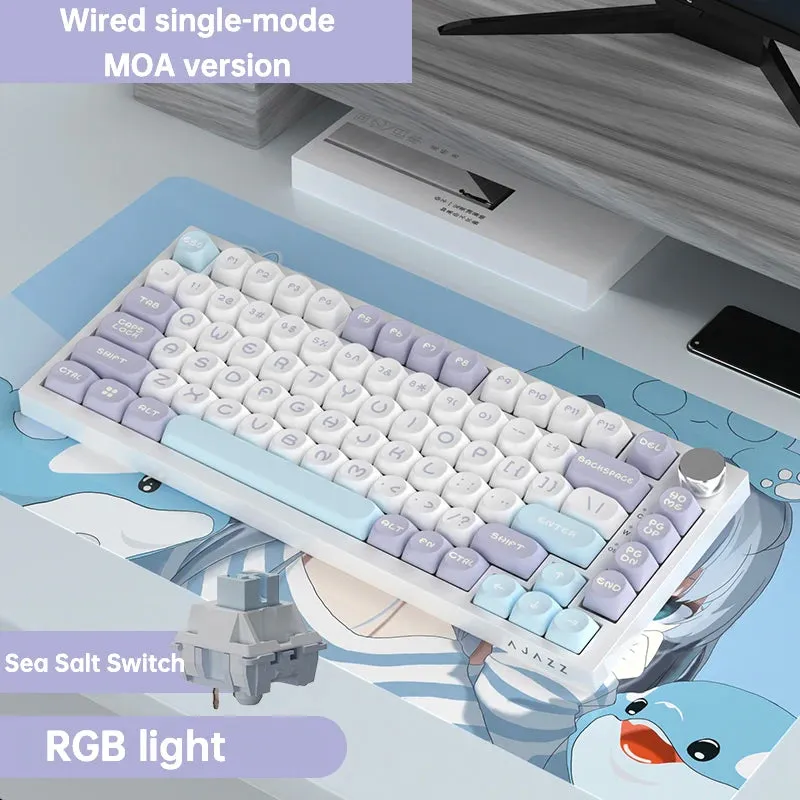 AK820 RGB Tri-Mode Wireless Mechanical Gaming Keyboard