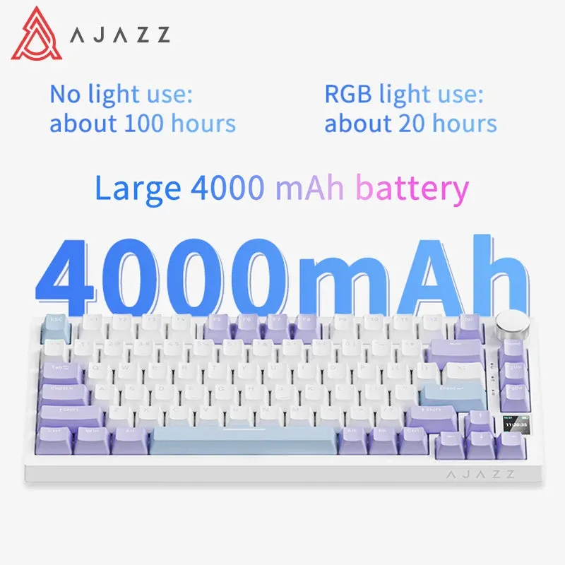AK820 RGB Tri-Mode Wireless Mechanical Gaming Keyboard