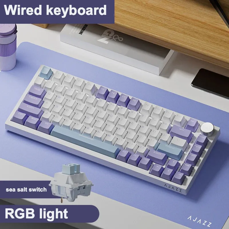 AK820 RGB Tri-Mode Wireless Mechanical Gaming Keyboard