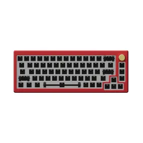 AKKO MOD008 RGB Hot-Swappable Mechanical Keyboard DIY Kit With Gasket Mount Structure (Red)