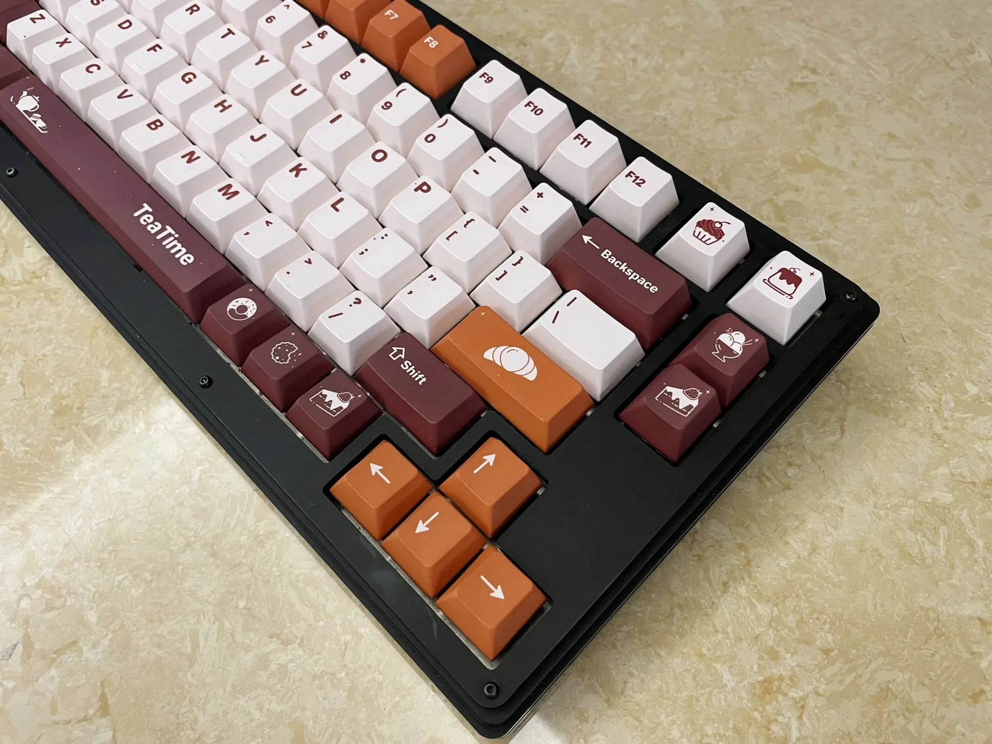 ALOHAKB Low Tea PBT Dyesub Keycap Set