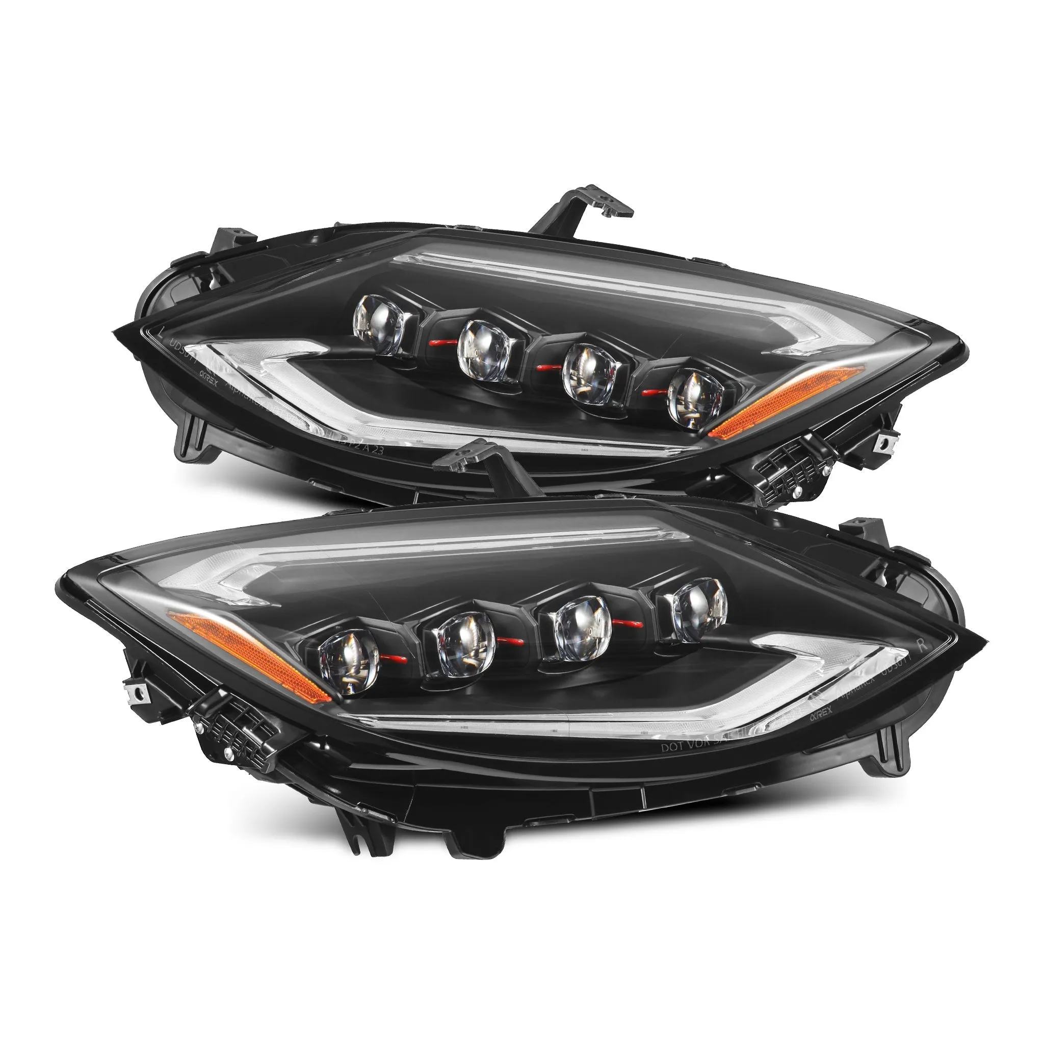 AlphaRex Projector Headlights Nissan Z (2023-2024) NOVA-Series LED & Sequential Turn Signal