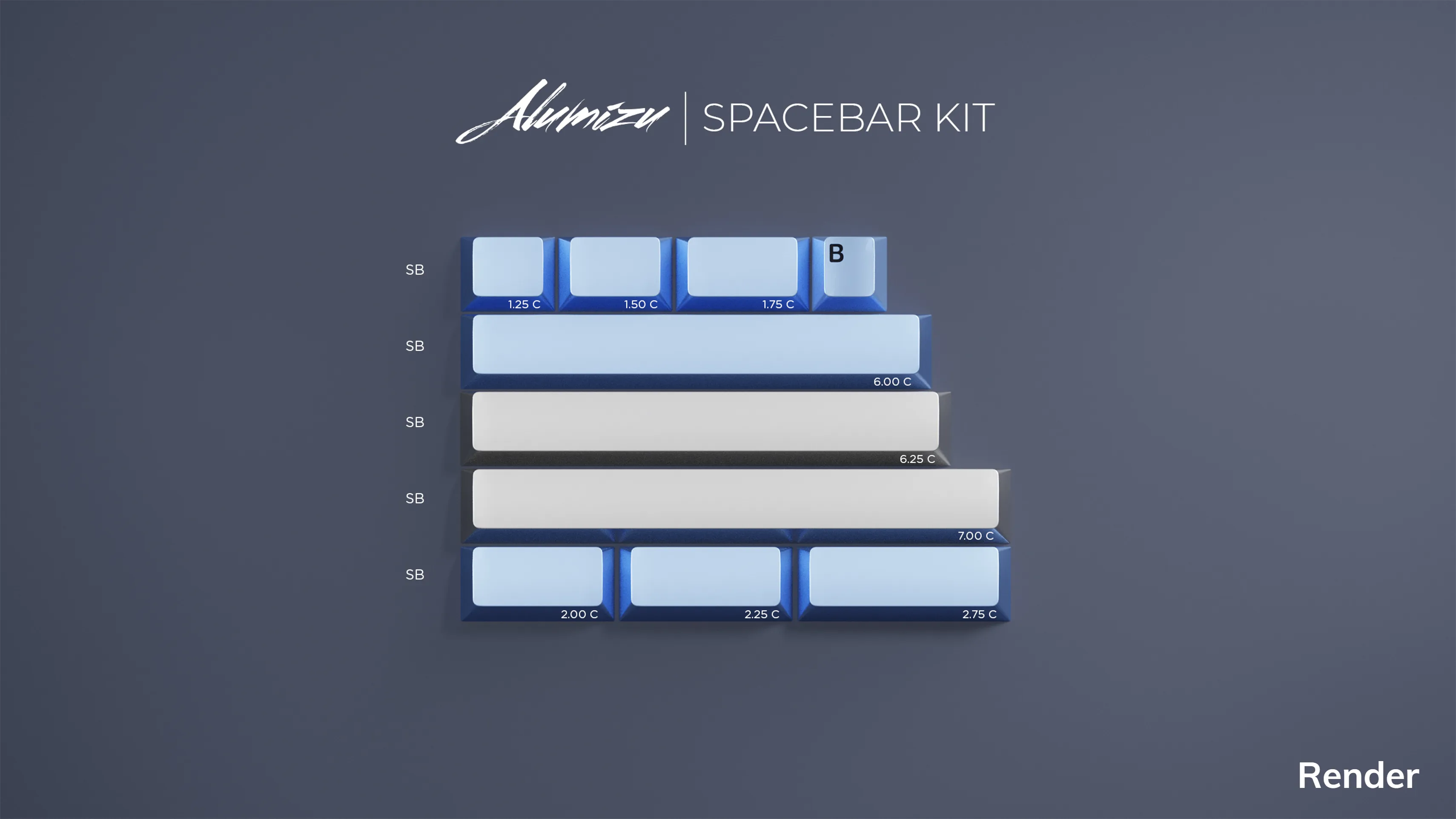 AluMizu Keycaps