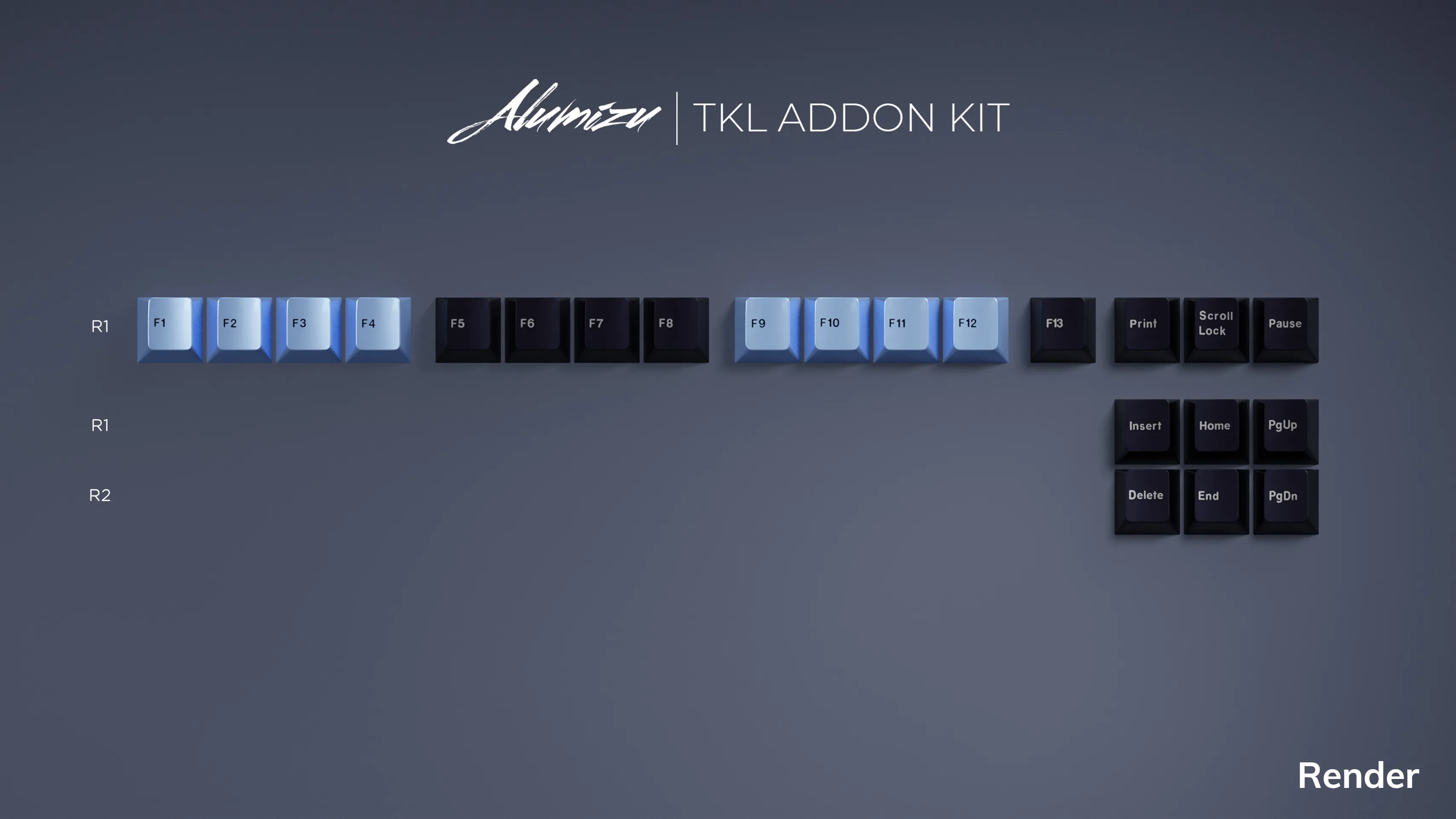 AluMizu Keycaps