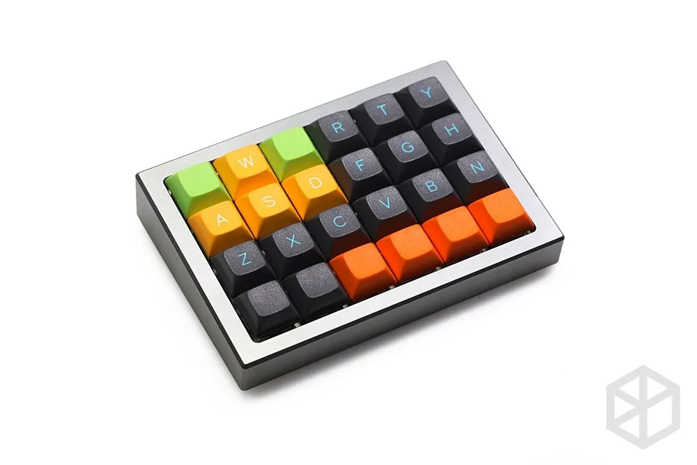 Anodized Aluminium case for cospad xd24 custom keyboard acrylic panels diffuser
