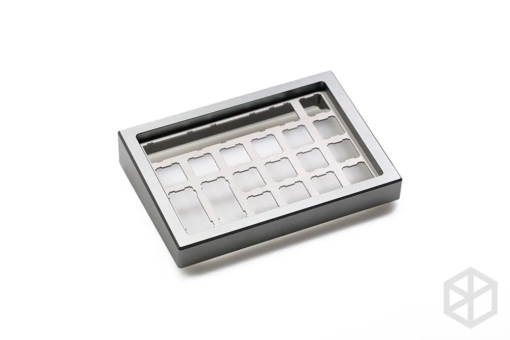 Anodized Aluminium case for cospad xd24 custom keyboard acrylic panels diffuser