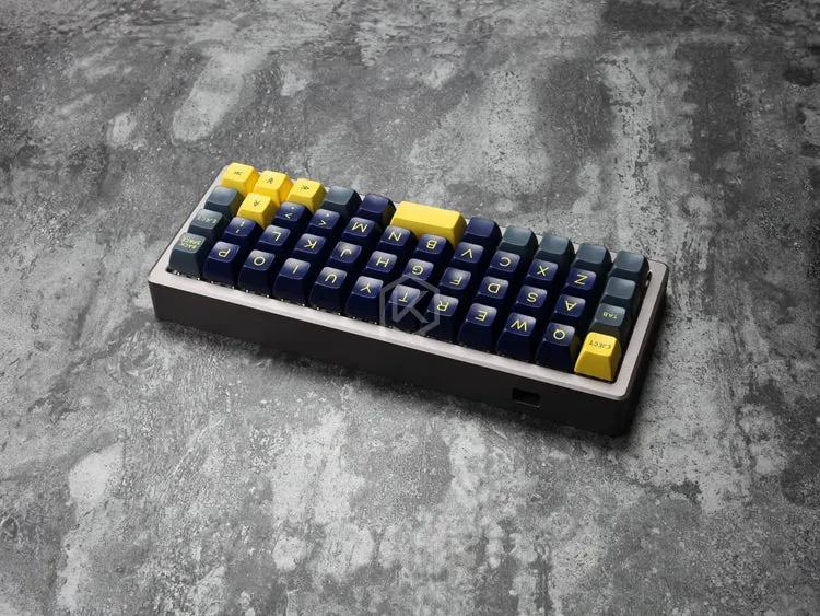 Anodized Aluminium case forjj40 40% custom keyboard acrylic panels acrylic diffuser can support jj40 acclive case support planck