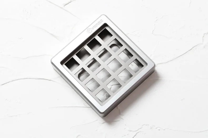 Anodized Aluminium cubic case for jj4x4 jj4 custom keyboard acrylic panels stalinite diffuser can support Rotary brace supporter