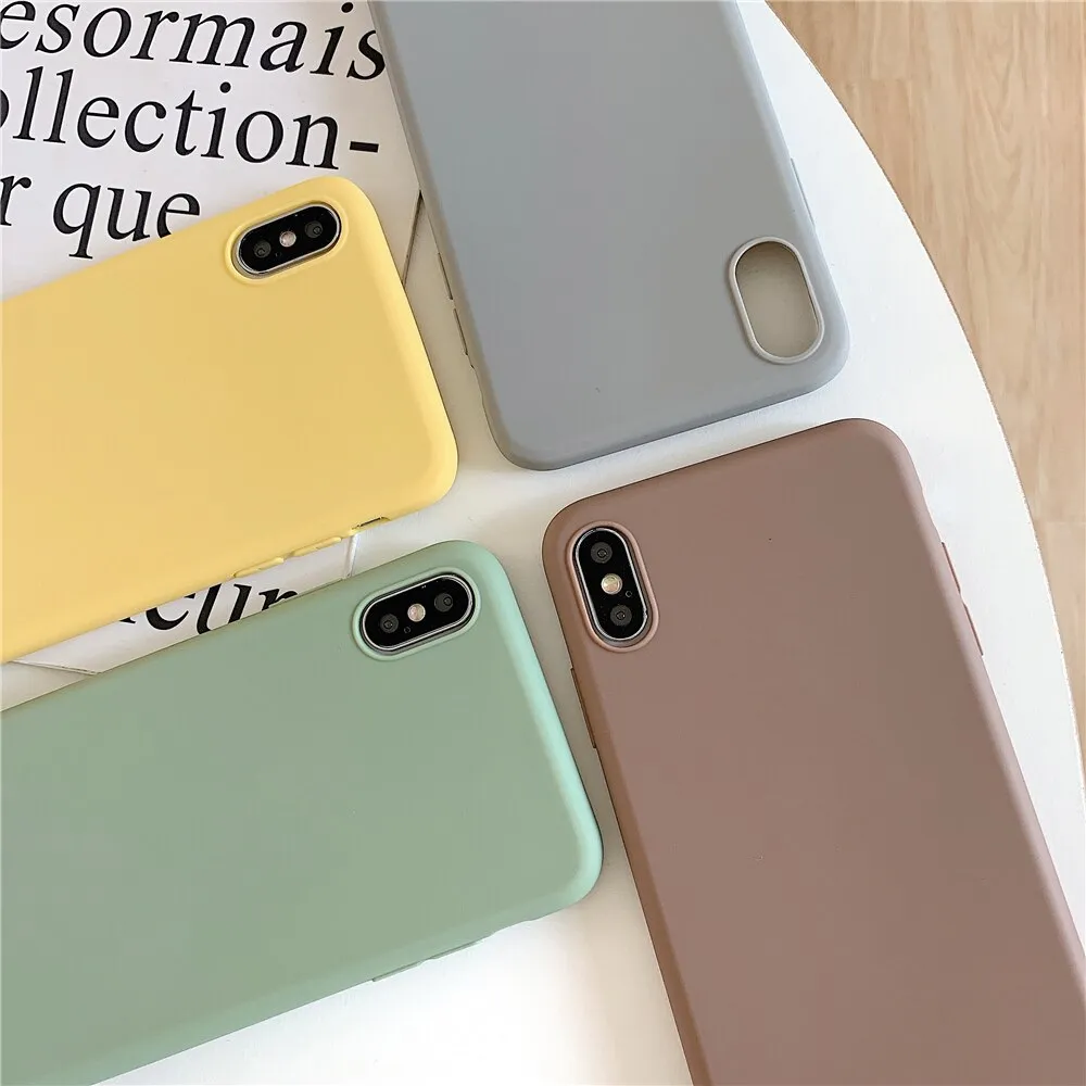 Anymob Dark Green iPhone Silicone Case Cover Bag Shell