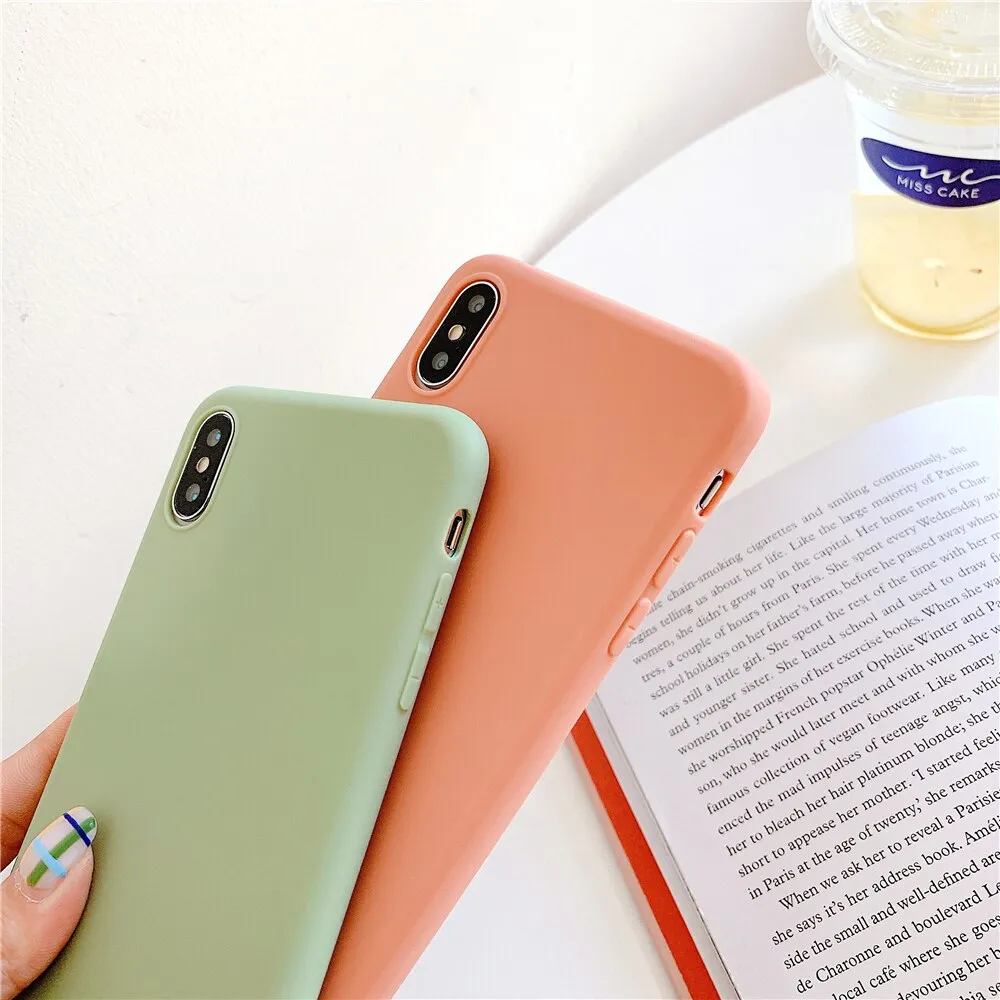Anymob Dark Green iPhone Silicone Case Cover Bag Shell