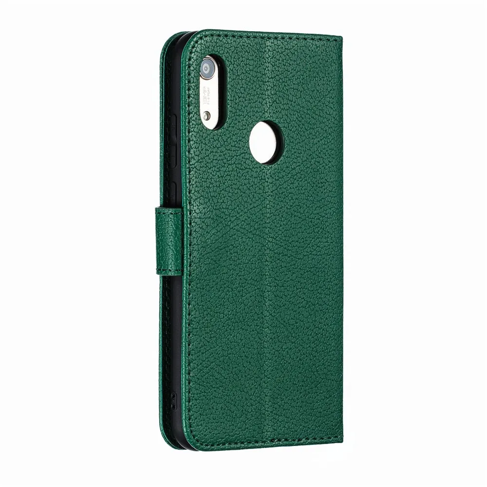 Anymob Huawei Honor Green Leather Cases Flip Wallet Cover Phone Cover Protection