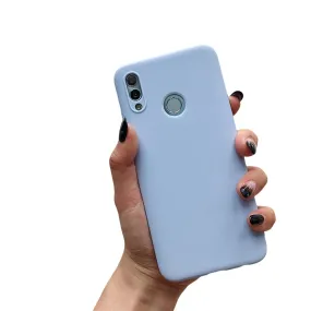 Anymob Huawei Matte Light Purple Candy Color Mobile Phone Case
