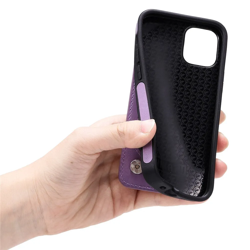 Anymob iPhone Grey 3D Butterfly Flip Leather Case Mini Wallet Book Cover