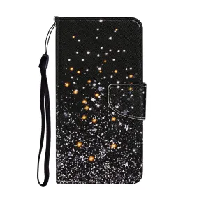 Anymob iPhone Stars Flip Leather Phone Case With Wallet Slot Cases Cover