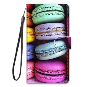 Anymob Samsung Multicolor Waffle Phone Case Magnetic Flip Leather Card  Wallet Cover