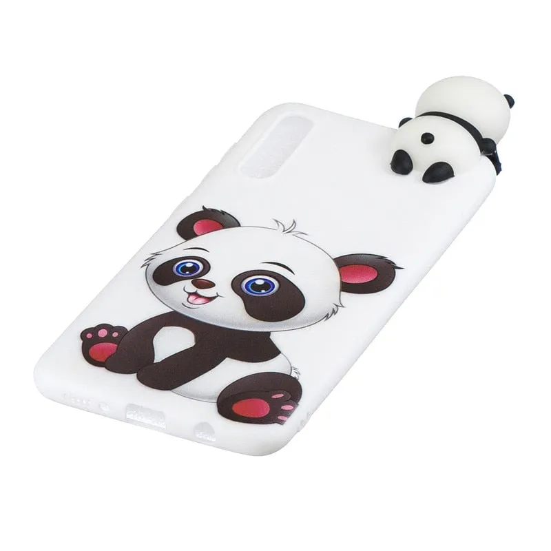 Anymob Samsung Red Owl Silicone Case Animal Back Cover
