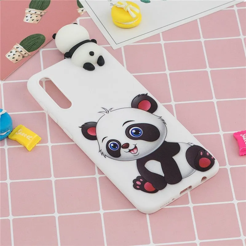 Anymob Samsung Red Owl Silicone Case Animal Back Cover