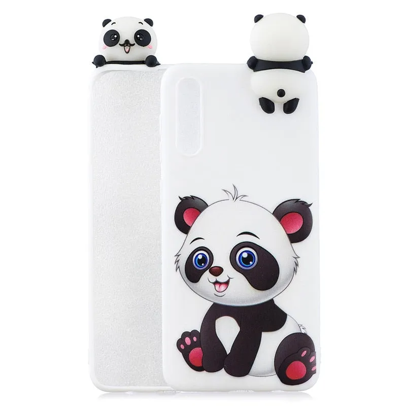 Anymob Samsung Red Owl Silicone Case Animal Back Cover