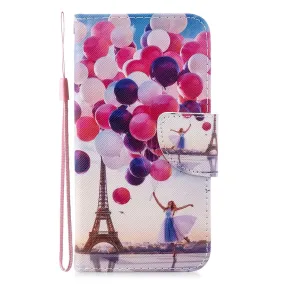 Anymob Xiaomi Redmi Leather Case Flip Fashionable Balloons Cover Wallet