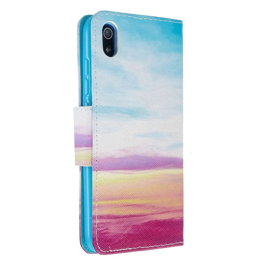 Anymob Xiaomi Redmi Leather Case Flip Fashionable Balloons Cover Wallet