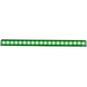 Anzo USA 861155 Slimline LED Light Bar; 24 in.; 20 LEDs; Green LEDs;